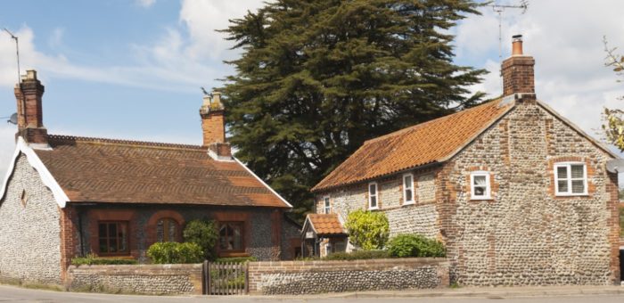 RP Cottages on Holt Road Norfolk shutterstock_104892323 | Garrington East Brancaster & Burnham Market
